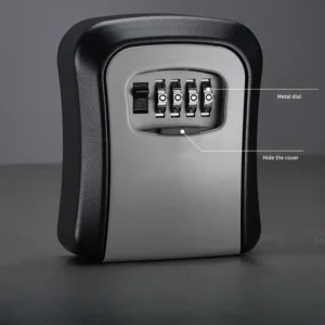 ¡Protege tus llaves sin complicaciones! Caja de Seguridad con Cerradura de 4 Dígitos