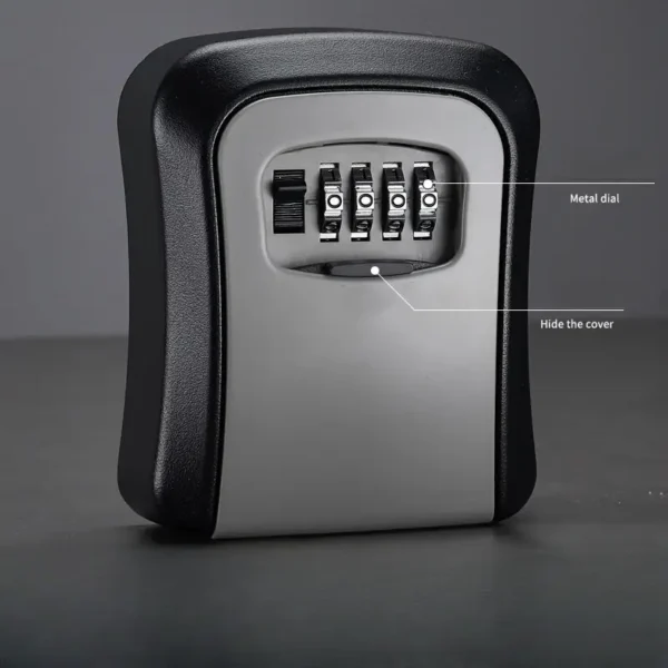 ¡Protege tus llaves sin complicaciones! Caja de Seguridad con Cerradura de 4 Dígitos