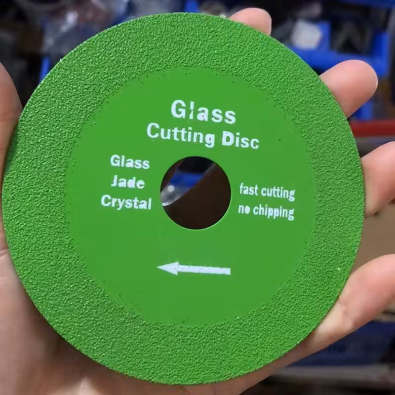 Set de 2 Discos Verdes de Corte de Vidrio de Alta Precisión - Imagen 3