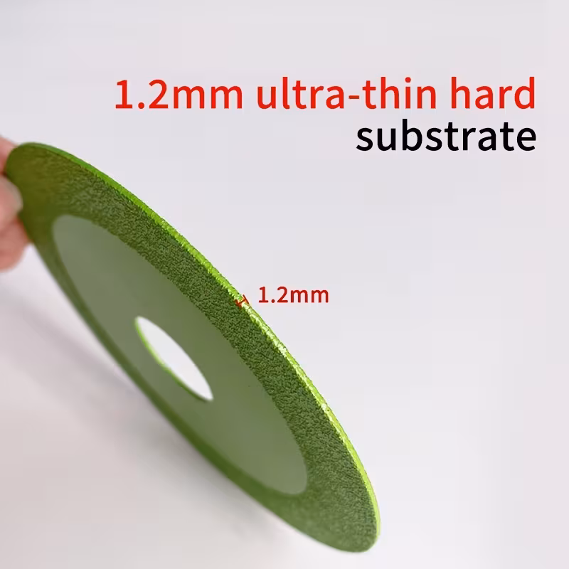 Set de 2 Discos Verdes de Corte de Vidrio de Alta Precisión - Imagen 7