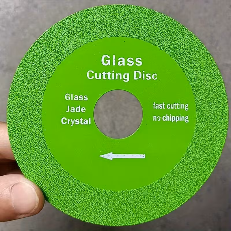 Set de 2 Discos Verdes de Corte de Vidrio de Alta Precisión - Imagen 2